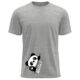 Hello Panda-Printed T Shirt - Grey