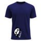 Hello Panda-Printed T Shirt - Navy Blue