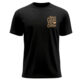 Keep Calm With Coffee-Printed T Shirt - Black