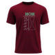 Queen-Printed T Shirt - Maroon