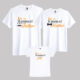 Happiest Family Son-Printed T Shirt - White